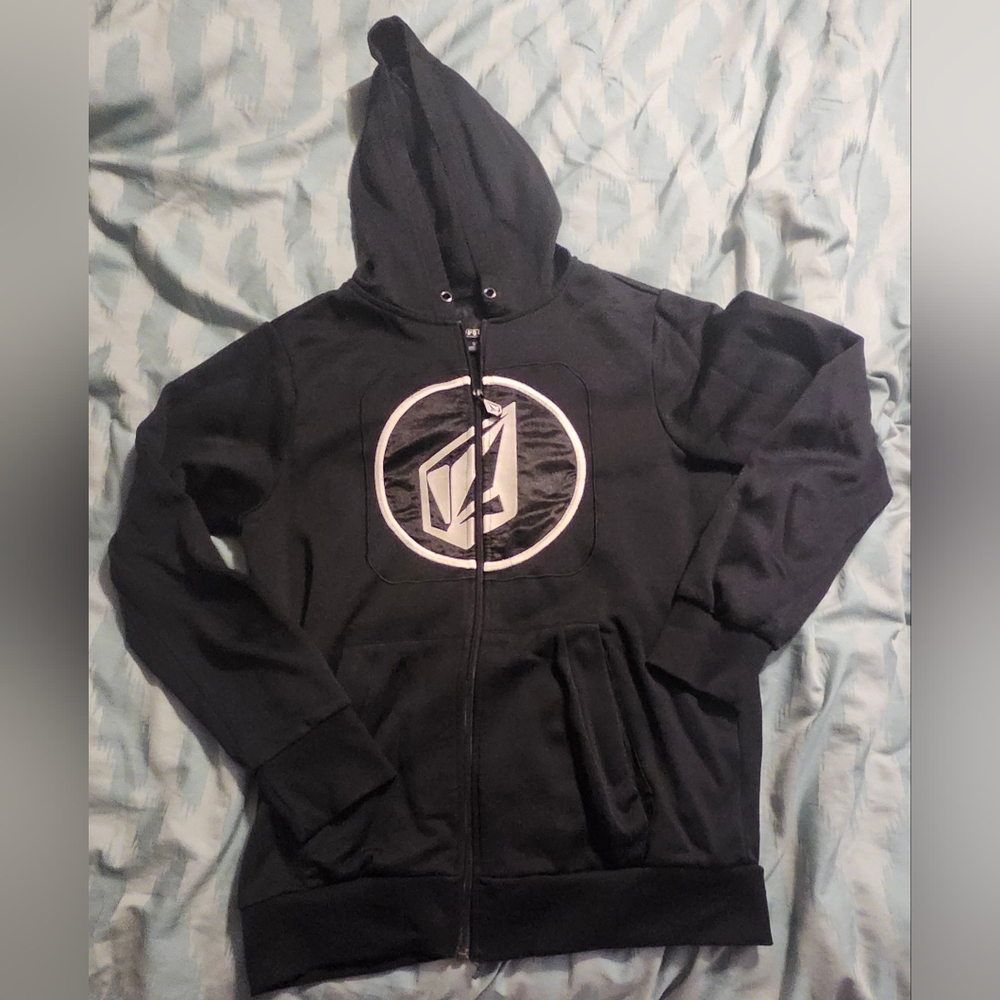Volcom Collectable DIE CUT STONE HYDRO FLEECE Full Zip Hoodie Men's Size Small